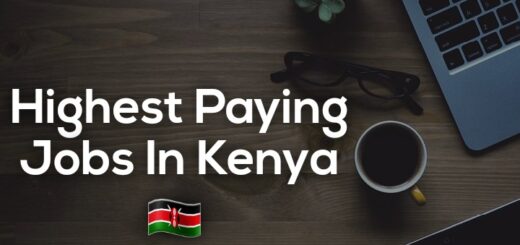 Highest paying jobs in Kenya