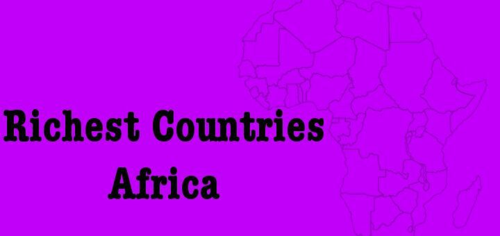 Richest countries in Africa